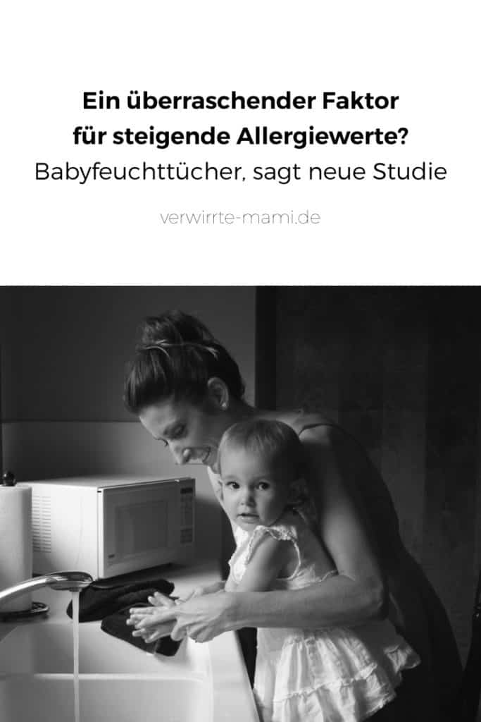 Ein überraschender Faktor für steigende Allergiewerte? Babyfeuchttücher, sagt neue Studie