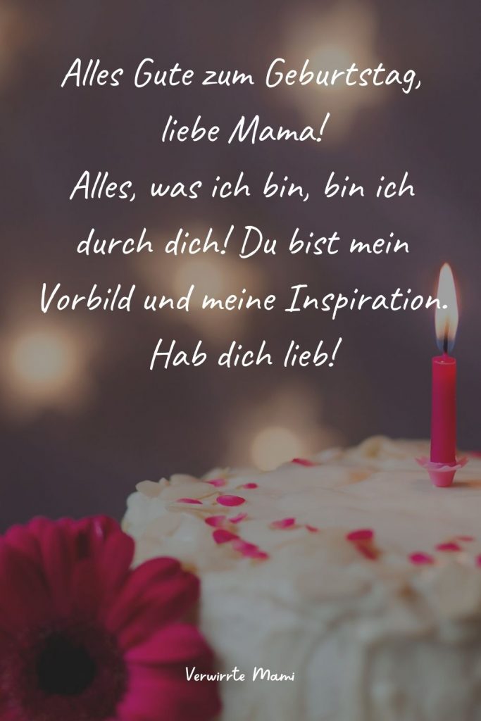 Herzliche Geburtstagswünsche für Die Mama