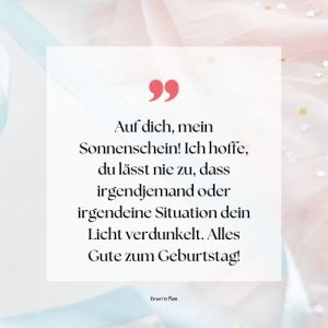 Glückwünsche zum Geburtstag, die sie zum Lächeln bringen