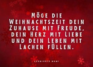 140+ Weihnachtsgrüße, die vom Herzen kommen Verwirrte Mami