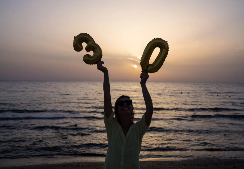 Glückwünsche zum 30. Geburtstag